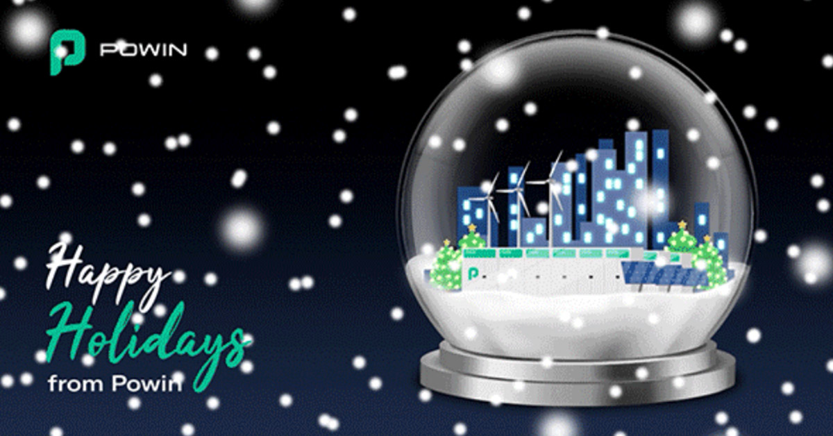 Happy Holidays from Powin Energy Solutions
