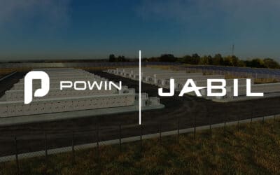 Powin Signs Agreement with Jabil to Boost U.S. Manufacturing Capabilities and Accelerate Development of Next-Gen Energy Storage Platforms