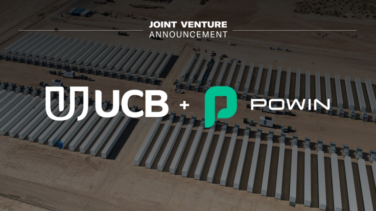 UCB and Powin partnership